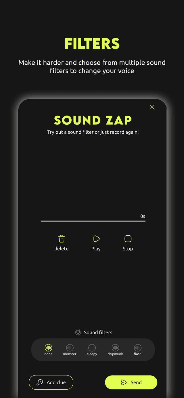 Zap screen 3